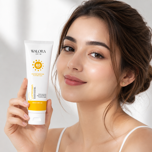 Walora Skin SPF 60 Broad Spectrum Sunscreen (120ml / 4.06 fl oz)